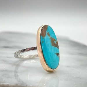 Royston 14k Gold-Filled and Sterling Silver Mixed Metal Ring